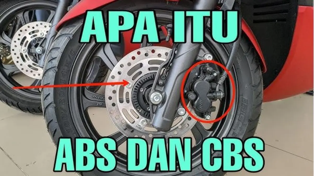 Perbedaan Rem ABS dan CBS. (KANG MAS BRO/YOUTUBE)