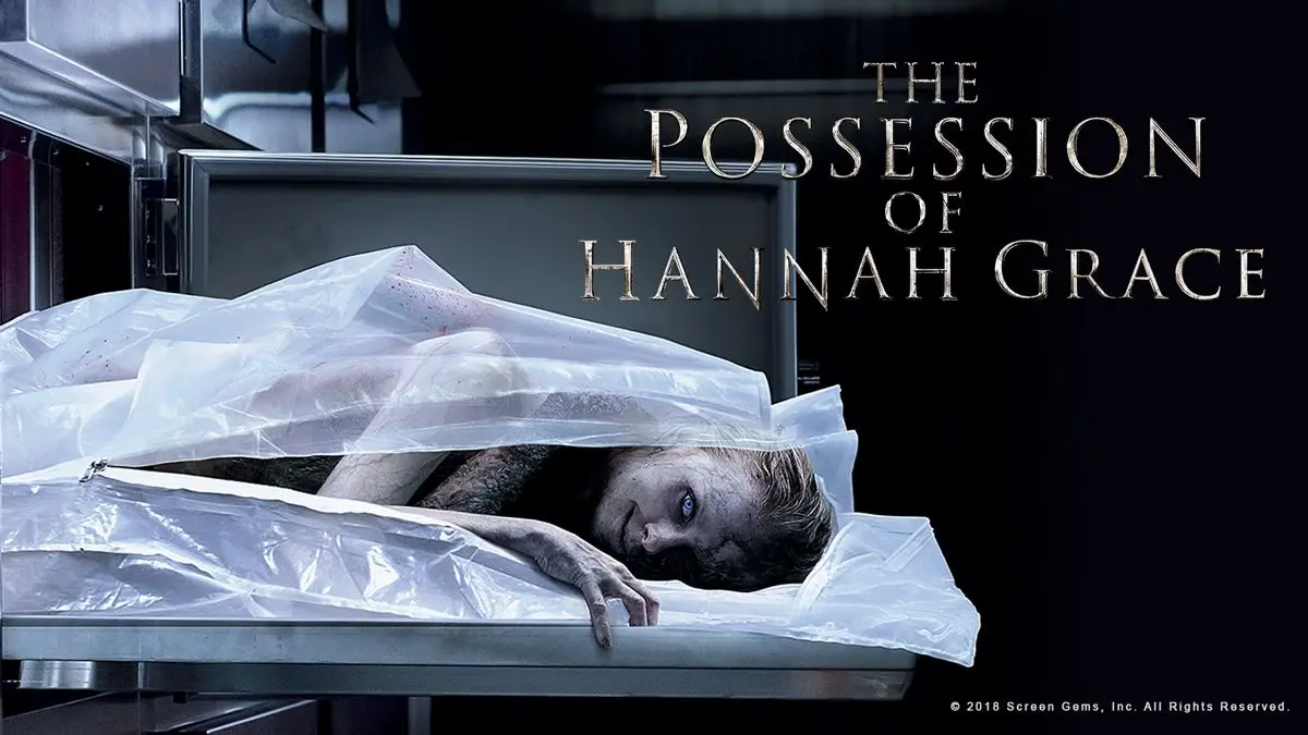 Poster Film The Possession of Hannah Grace (catchy play)