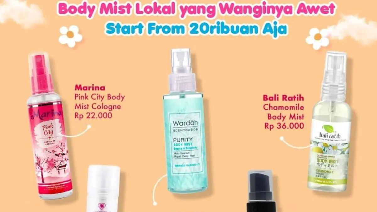 Rekomendasi Body Spray Murah Aroma Segar. (ISTIMEWA)
