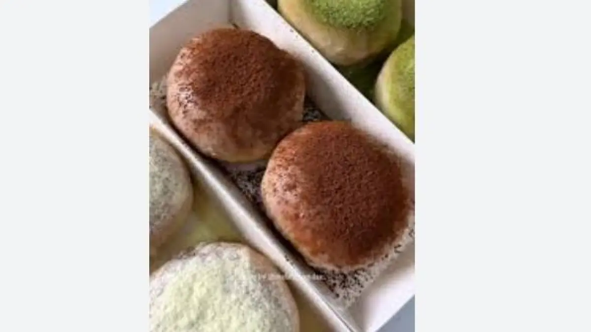 Donat Matcha Viral. (ISTIMEWA)