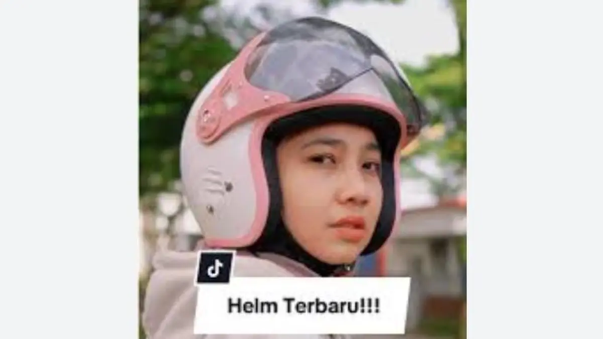 Helm Bogo Jadi Favorit Perempuan. (ILUSTRASI/TIKTOK)