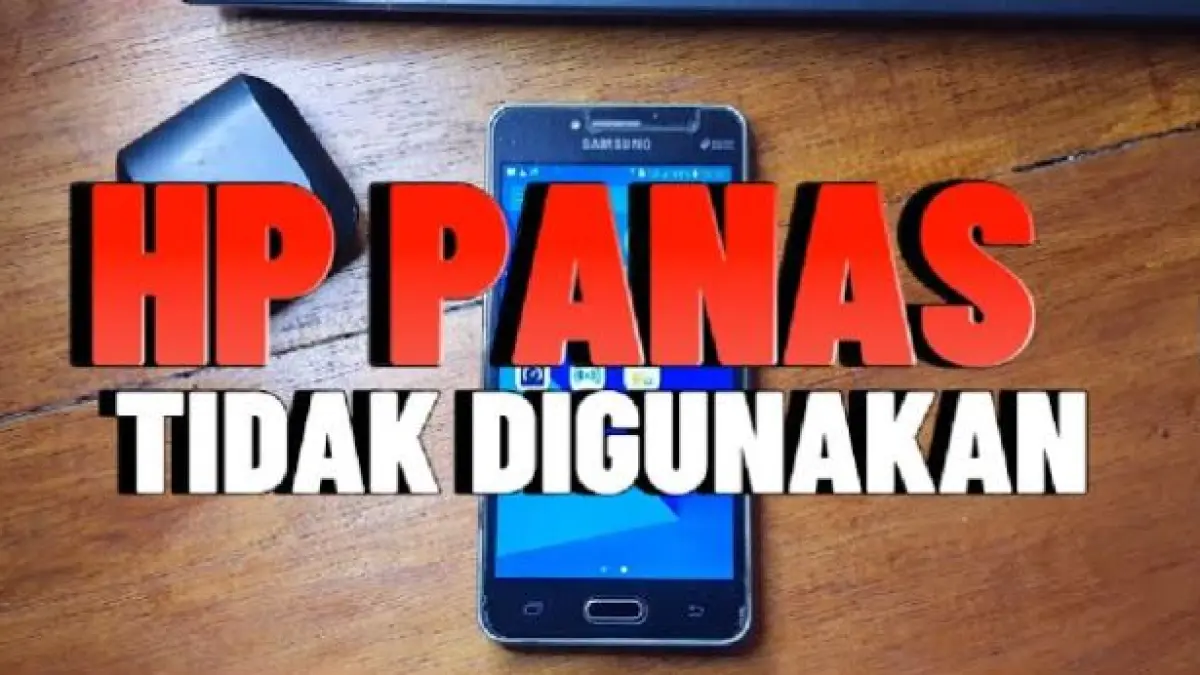HP Sering Panas Tiba-tiba. (ILUSTRASI  YouTube ARP Studio Tutorial)·