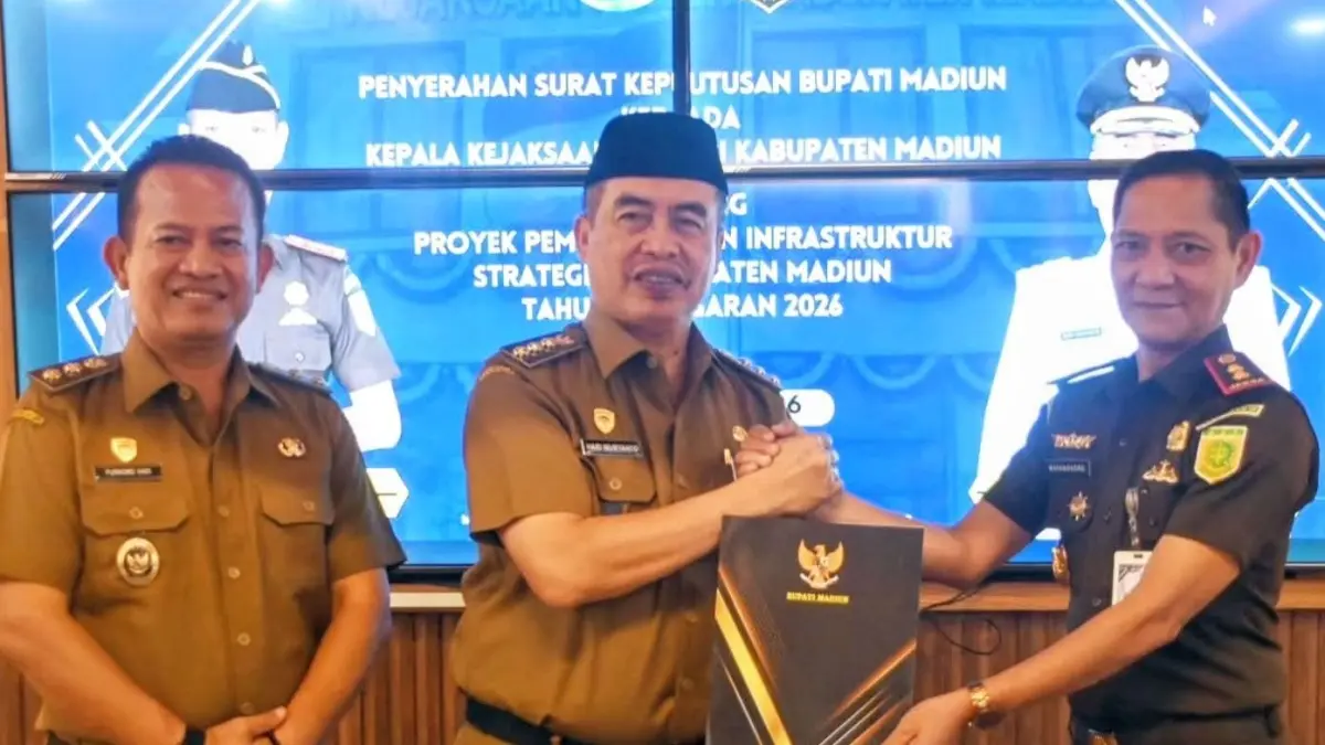 ILUSTRASI: Pemkab Madiun menggandeng Kejaksaan Negeri Madiun untuk mendampingi 13 proyek strategis agar berjalan sesuai aturan.