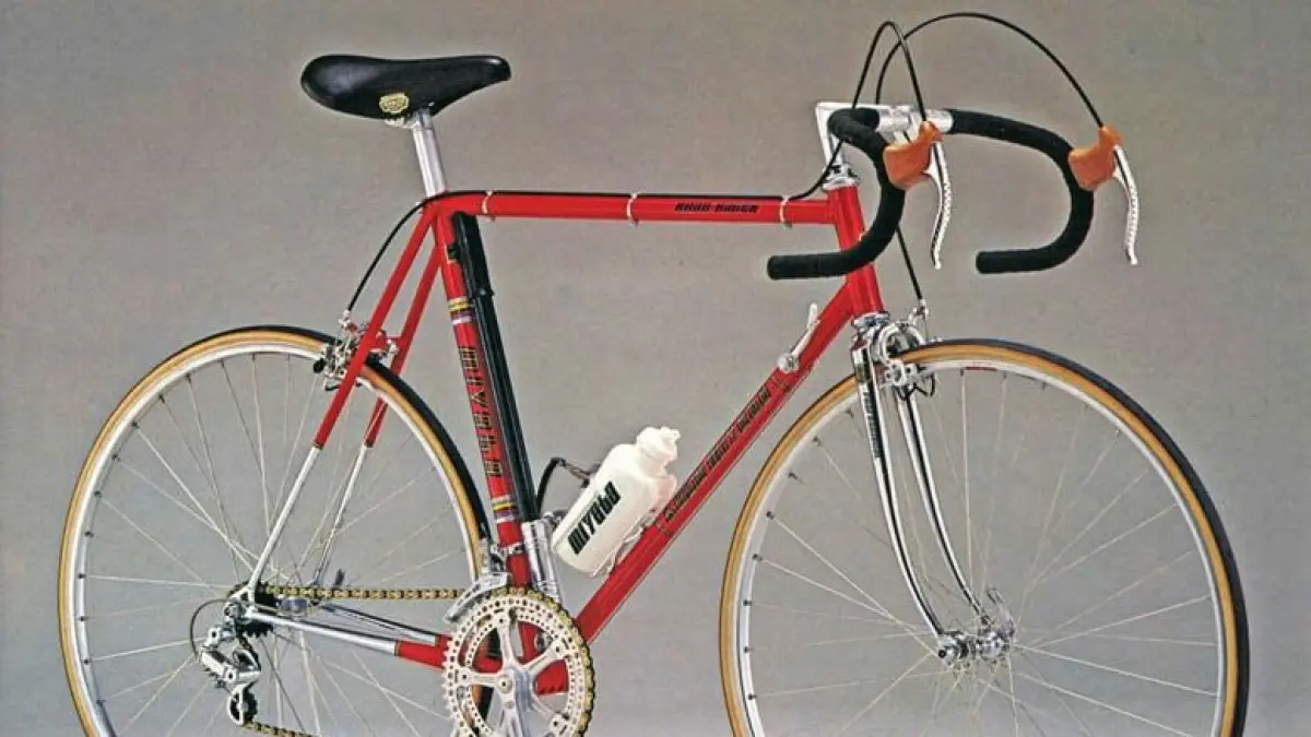 Ilustrasi road bike vintage. (pinterest)