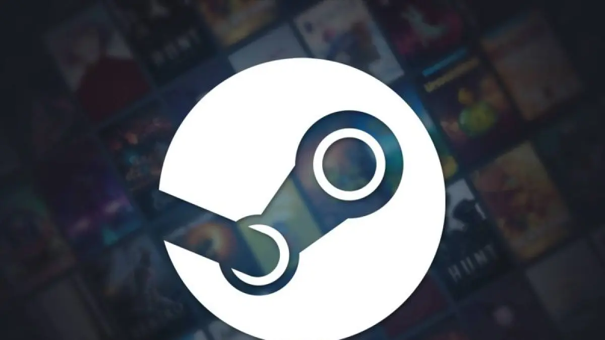 Logo Steam, platform penyedia game.