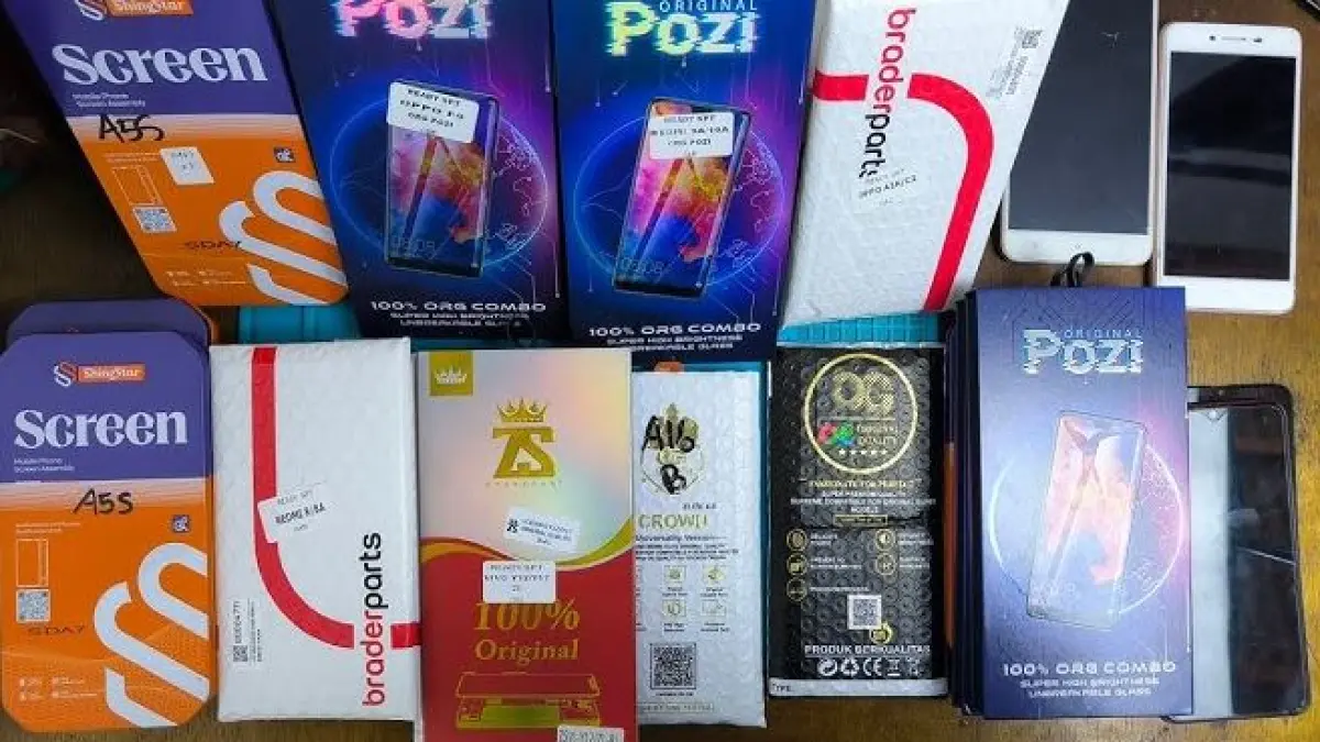 Rekomendasi LCD HP murah berkualitas. (ILUSTRASi YouTube TEKNOTenar Media) 