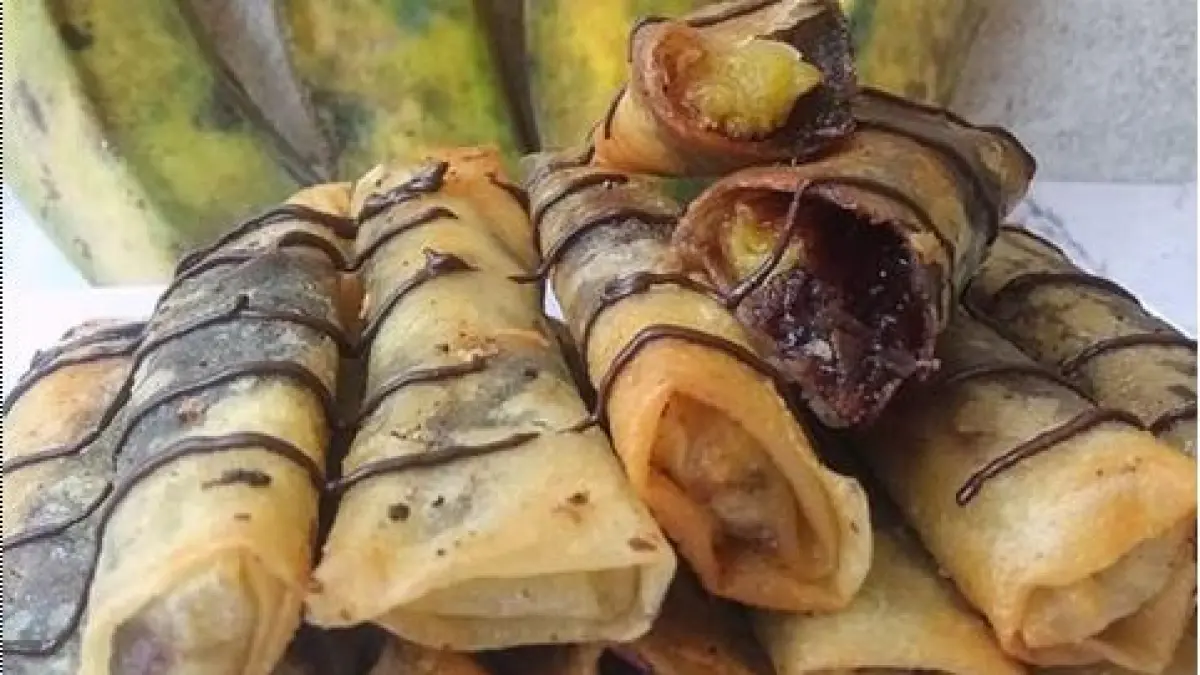 Resep Samosa Pisang Keju. (ILUSTRASI/ISTIMEWA)