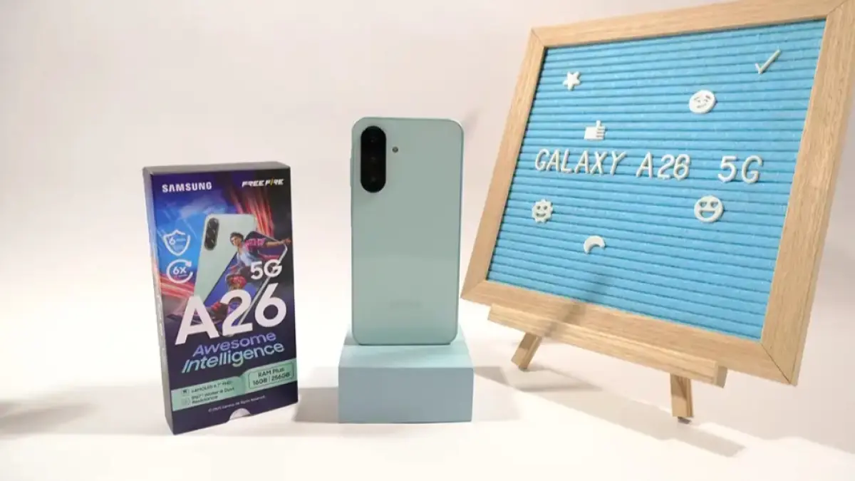 Galaxy A26 5G naik menjadi Rp4,999 juta dari Rp4,299 juta.