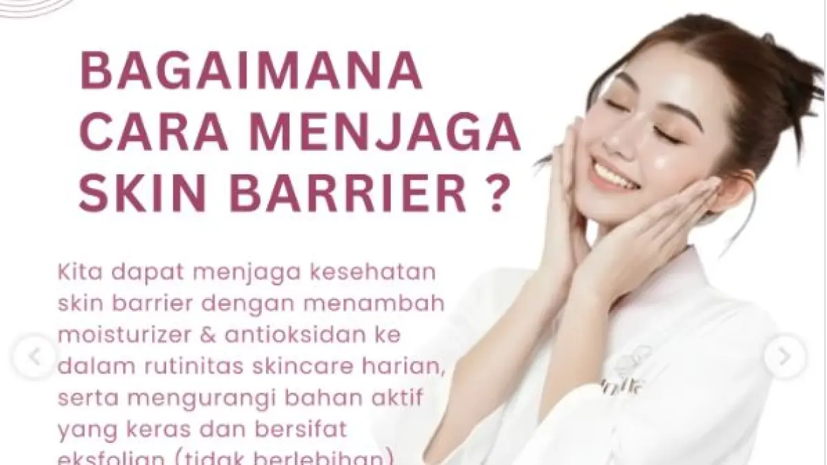 Kenali Apa Itu Skin Barrier dan Cara Menjaganya. (ILUSTRASI)