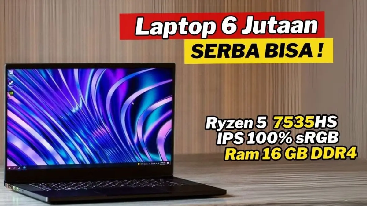 Laptop SSD Murah Terbaik 2026. (ILUSTRASI DENZHOPRO/YOUTUBE)