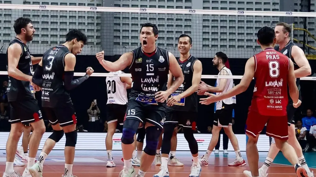 LavAni juara Final Four Proliga 2026 putaran pertama usai kalahkan Bhayangkara 3-1. (ig@lavani.forever)