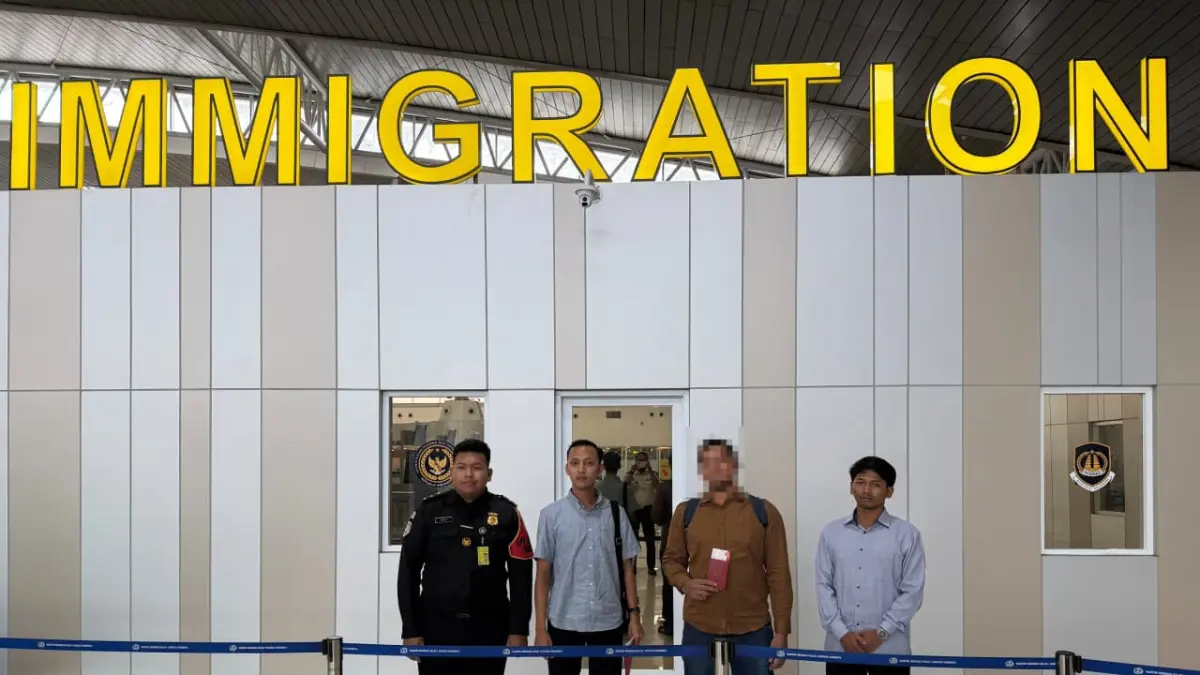Overstay di wilayah Madiun, warga negara Malaysia dipulangkan paksa. (KANIM MADIUN)