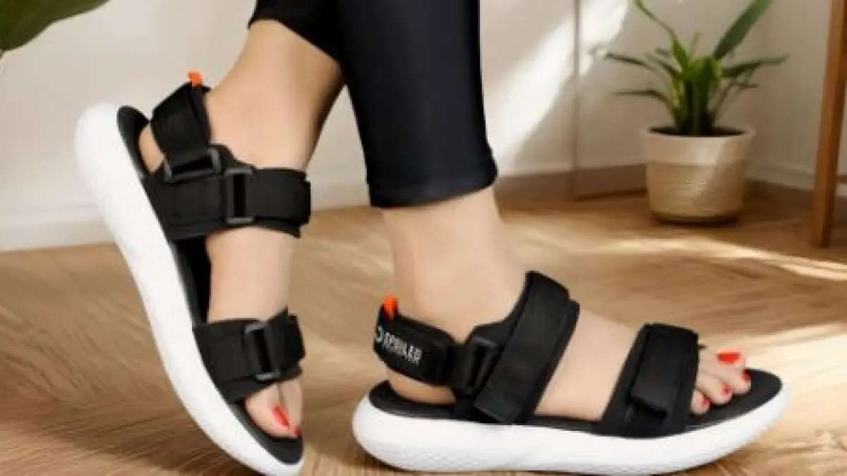 Rekomendasi Sandal Slop Mirip Punya Artis. (ILUSTRASI/ISTIMEWA)