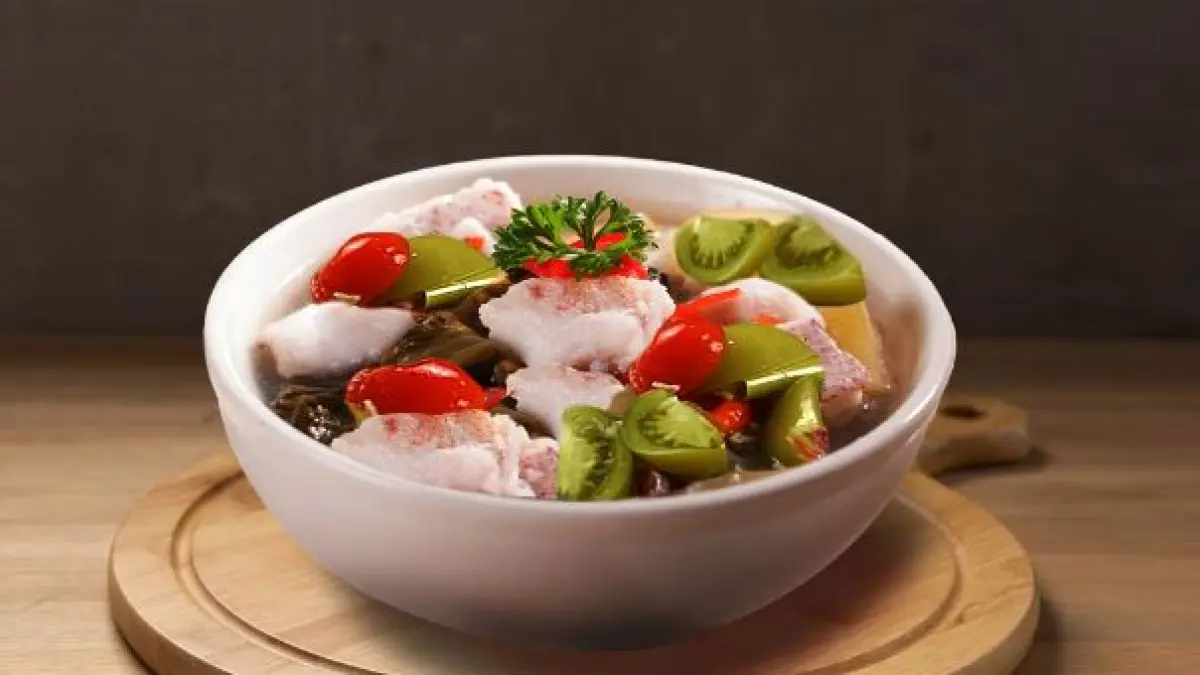 Resep Sup Selada Ikan Dori. (ILUSTRASI/UNILEVER FOOD)