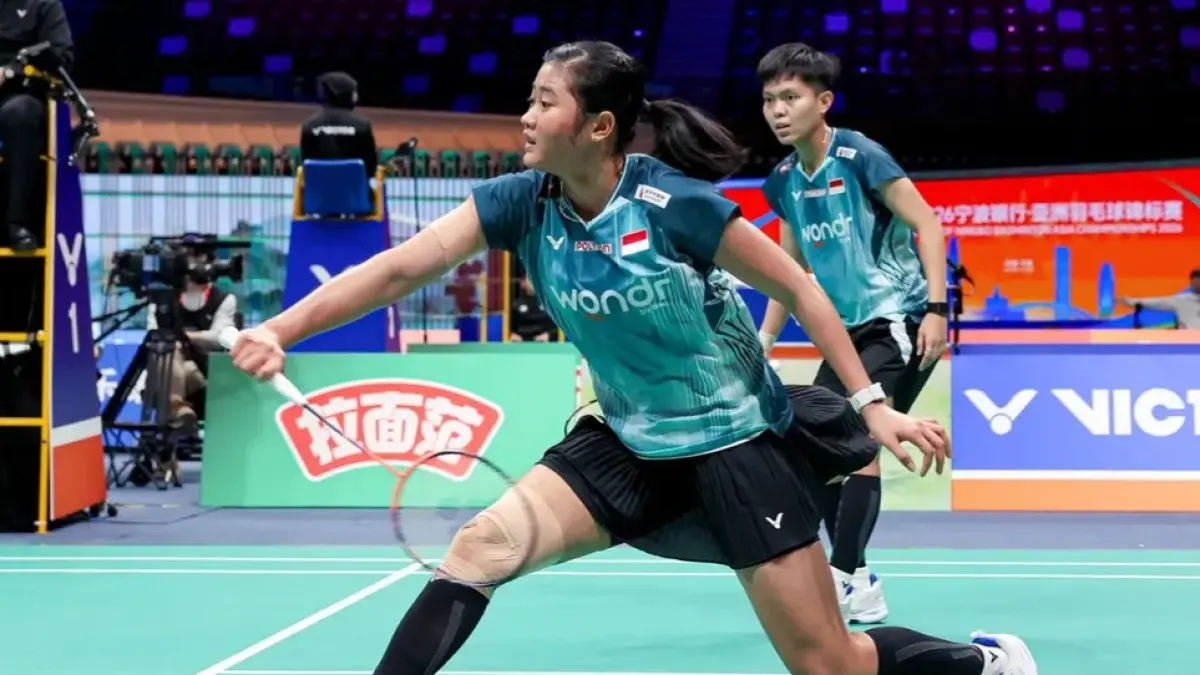 Tiwi/Siti Fadia ke perempat final. (PBSI)