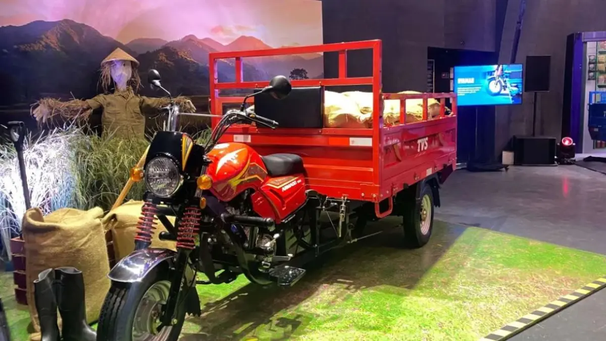 TVS Armado 200, kendaraan niaga dari pabrikan asal India. (ANTARA)
