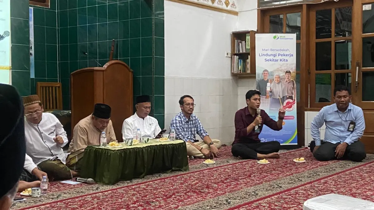 BPJS Ketenagakerjaan Madiun menggandeng DMI untuk memberi perlindungan bagi para pekerja di rumah ibadah.