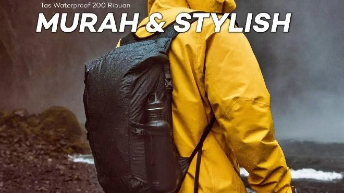 Ransel Waterproof Pria Terbaik 2026. (ILUSTRASI/YOUTUBE PRODUK PEDIA)