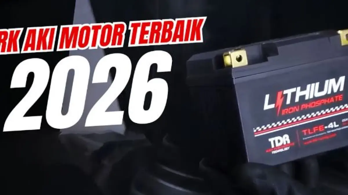Rekomendasi Aki Motor Terbaik 2026. (ILUSTRASI/YOUTUBE HOBI DISKON)