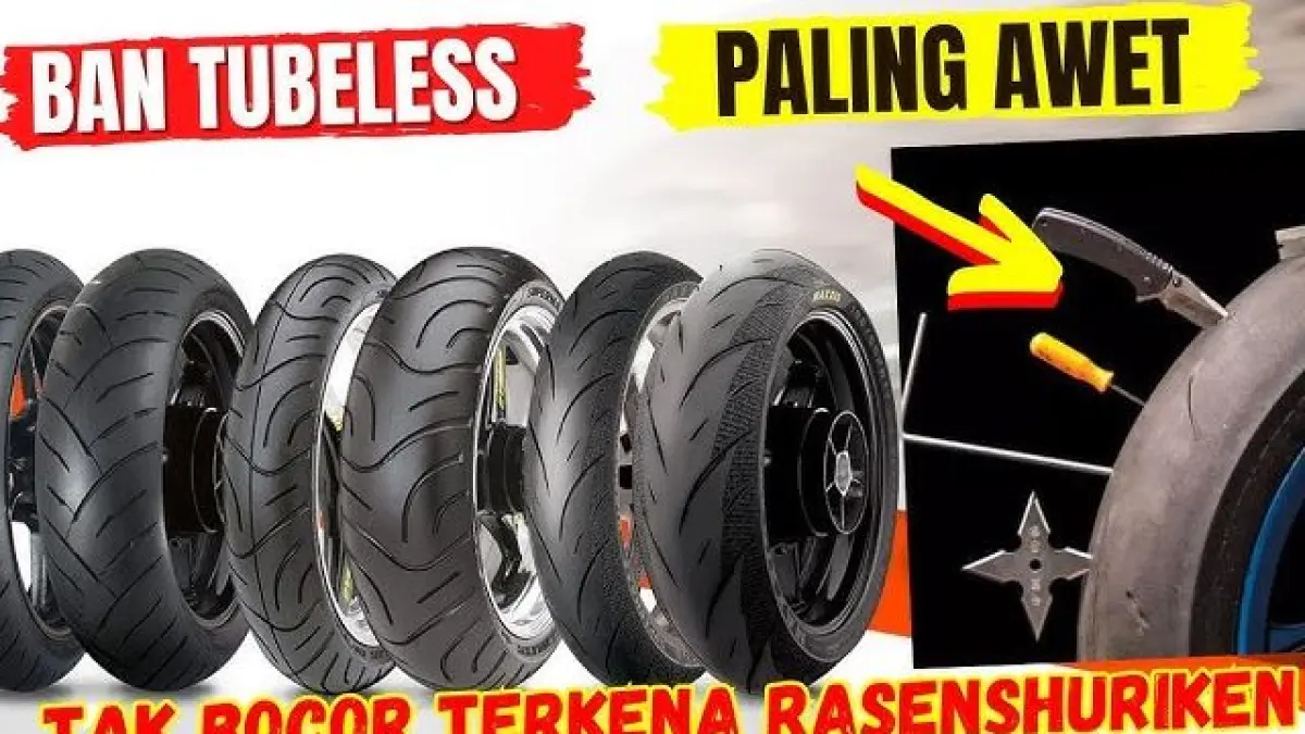 Rekomendasi Ban Motor Terbaik 2026. (ILUSTRASI/YOUTUBE TEKNOFANS)