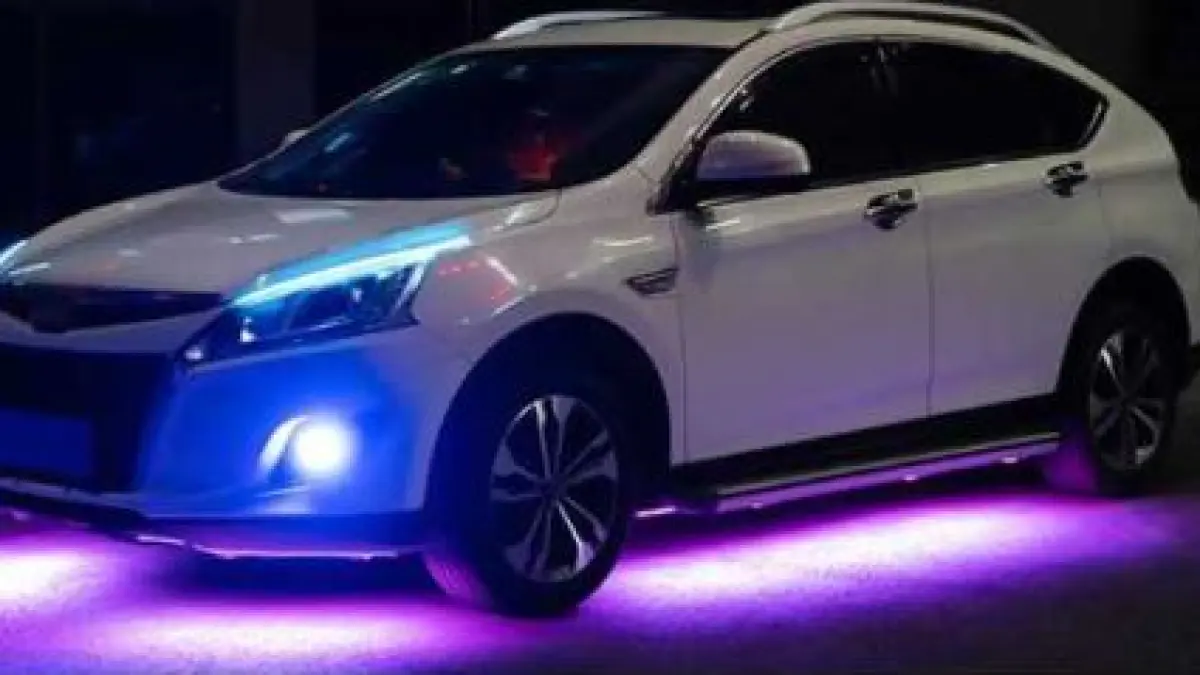 Rekomendasi Lampu Kolong Mobil RGB Murah. (ILUSTRASI)