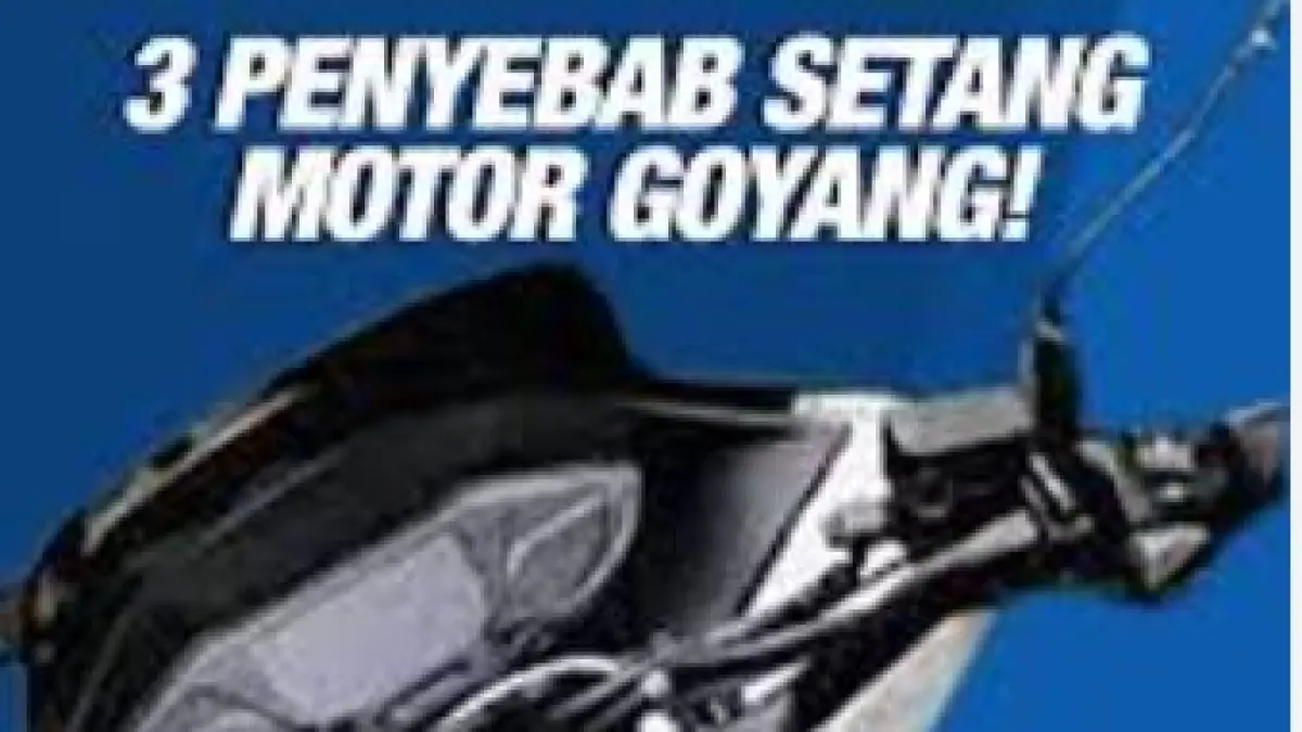 Setang Motor Terasa Goyang. (ILUSTRASI/TIKTOK)