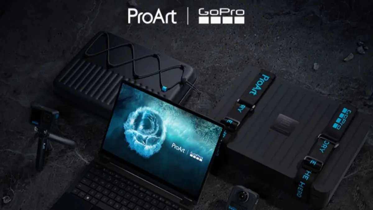 ASUS ProArt GoPro Edition hadir dengan RAM 128GB dan AI canggih. (ASUS)