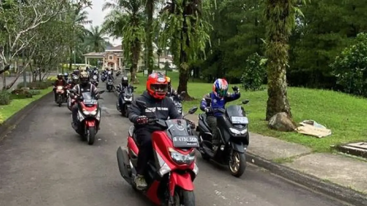 Etika ridding rombongan. (ILUSTRASI/ANTARA)