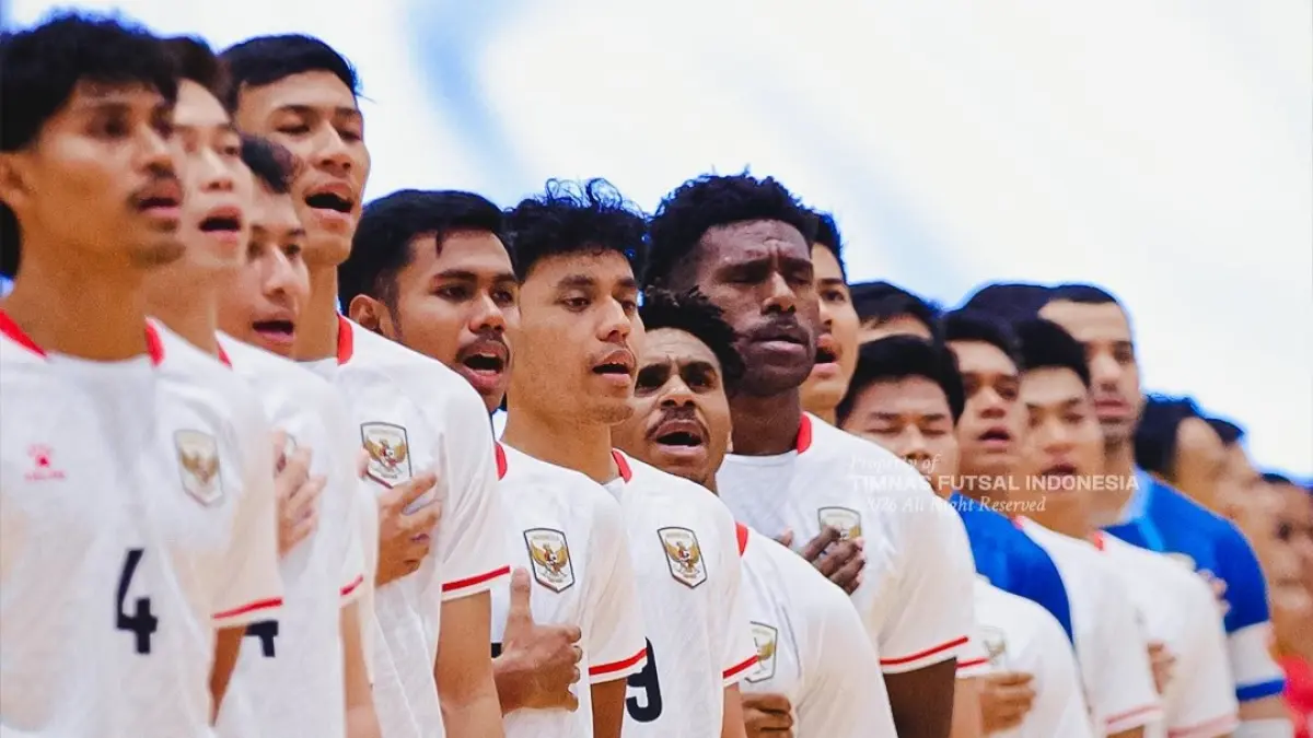 Timnas Futsal Indonesia kalah 1-2 dari Thailand di final AFF Futsal 2026. (ig@timnasfutsal)