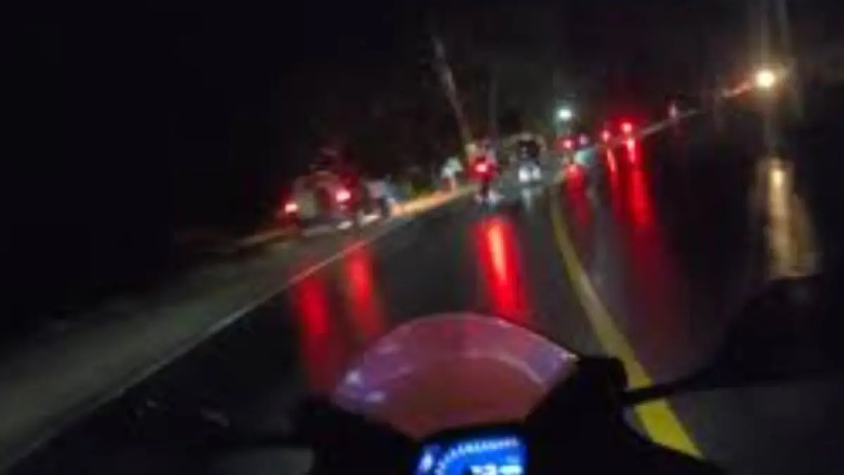Tips ridding malam hari yang aman. (ILUSTRASI/AHM)