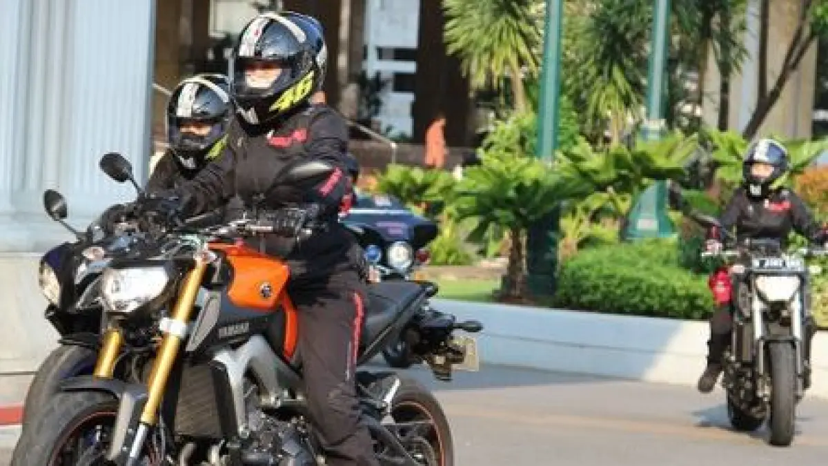Tips touring motor jarak jauh agar terhindar dari kesalahan fatal. (ILUSTRASi/YAMAHA)