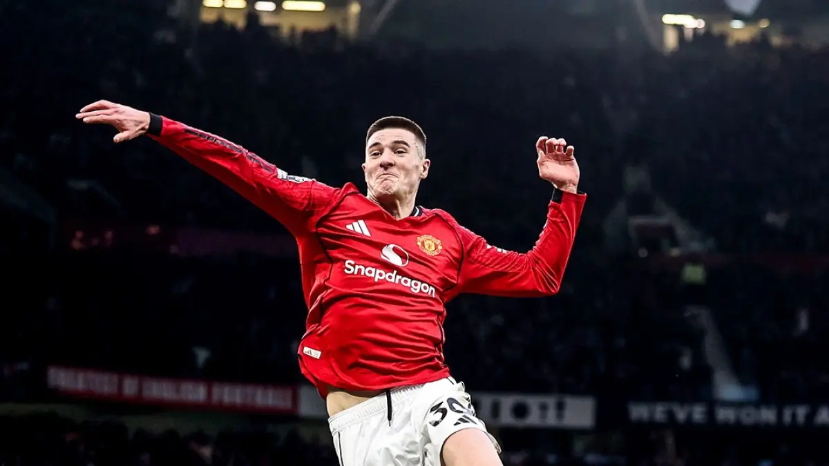 Benjamin Sesko akan main sejak menit awal? (Instagram MU)