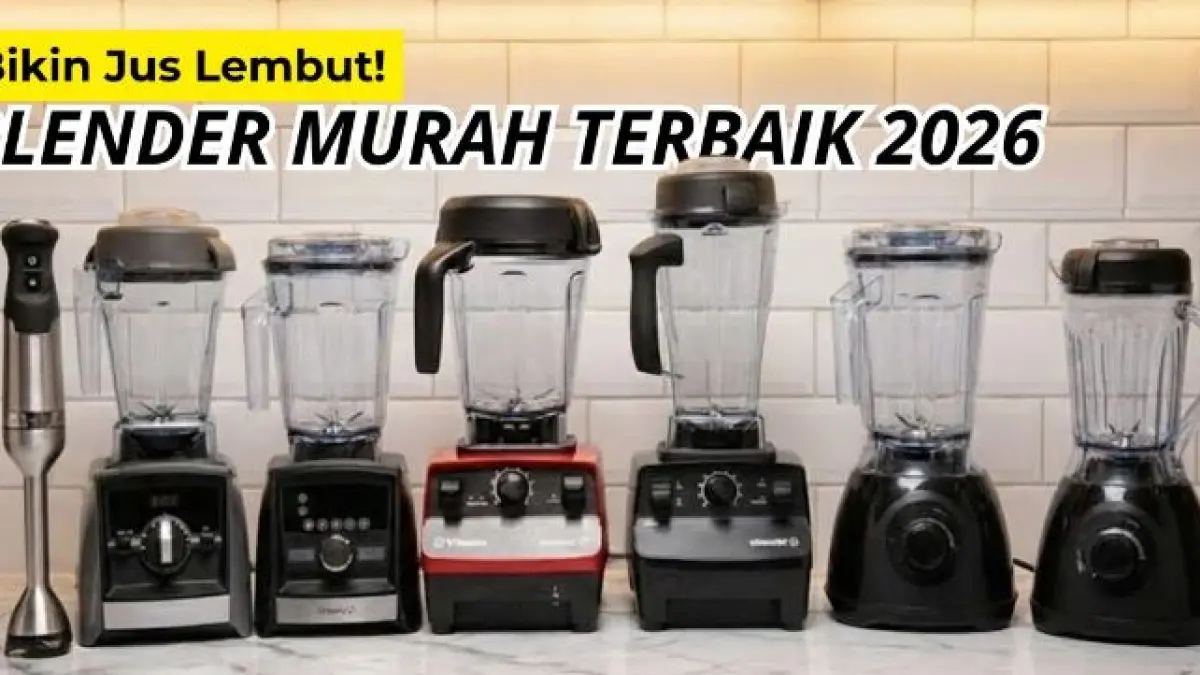 Blender Murah Terbaik 2026. (ILUSTRASI/YOUTUBE SAWO PEDIA)