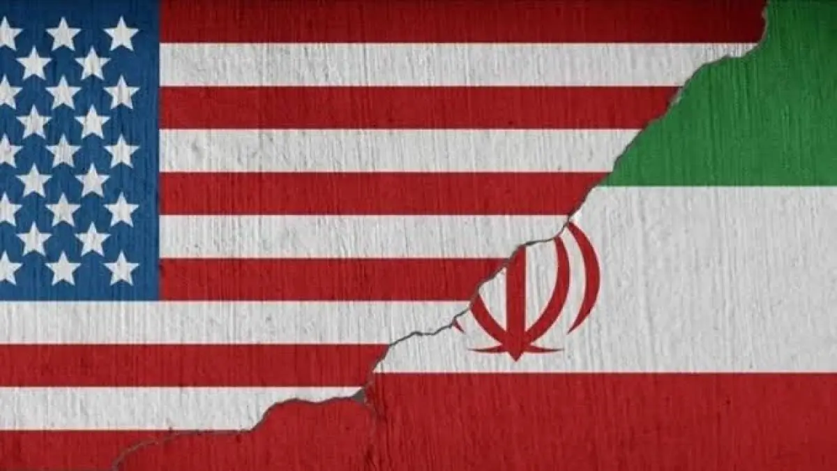 Ilustrasi iran dan as