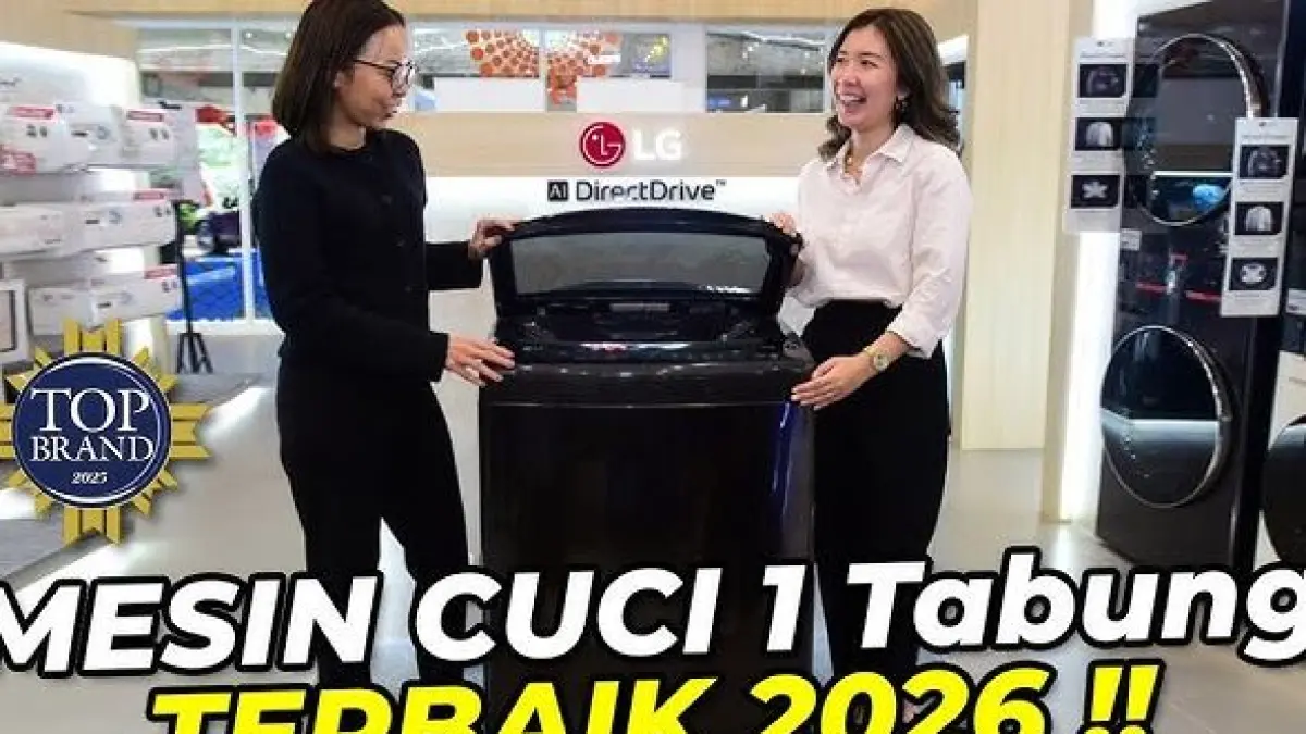 Mesin Cuci 1 Tabung vs 2 Tabung. (ILUSTRASI/YOUTUBE PONDASY PROJECT)