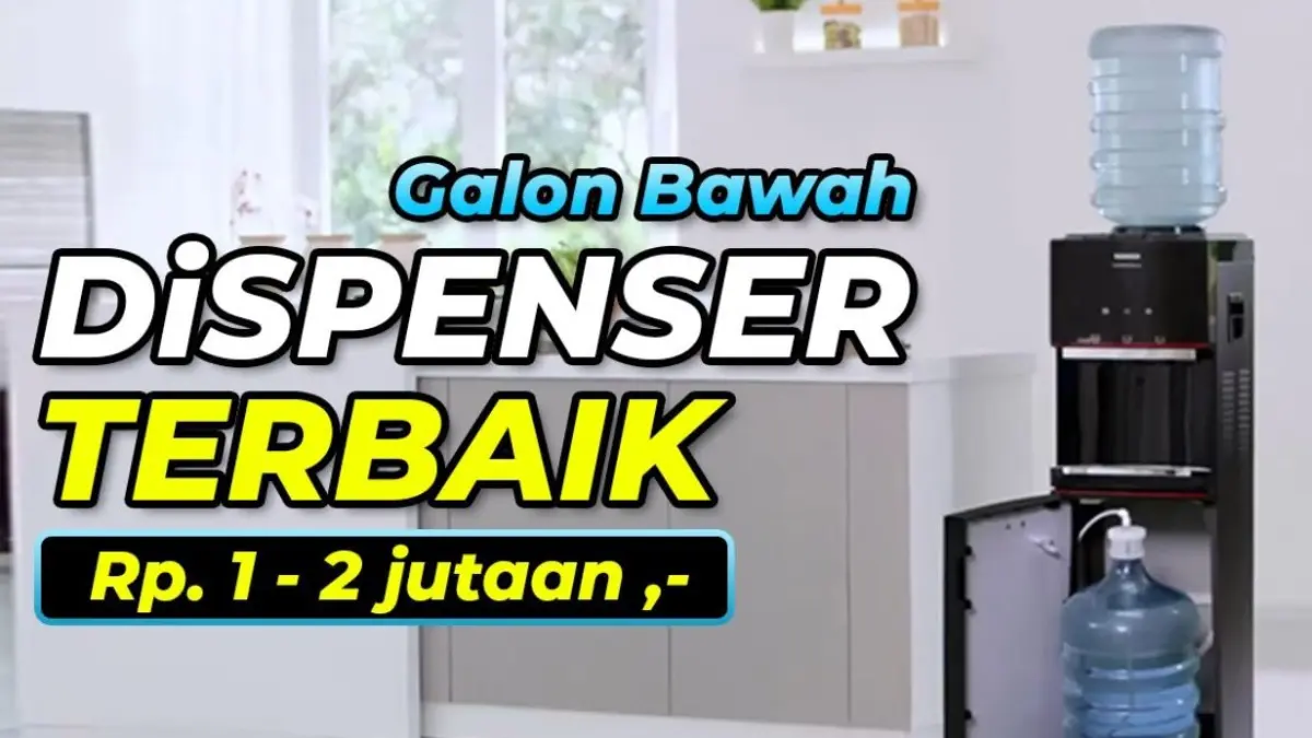 Rekomendasi Dispenser Air Panas & Dingin Terbaik 2026. (ILUSTRASI/YOUTUBE PONDACY PROJECT)