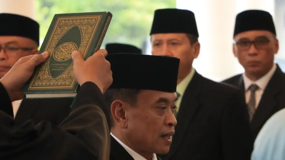 Sekda Ponorogo Agus Sugiarto menyiapkan mutasi besar dan lelang jabatan untuk mengisi kekosongan kepala dinas di lingkungan pemkab. DOK RADAR PONOROGO