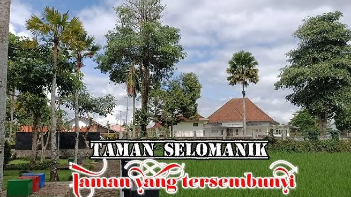 Taman Selomanik wonosobo. ILUSTRASI/YouTube Jalan Jalan Desa