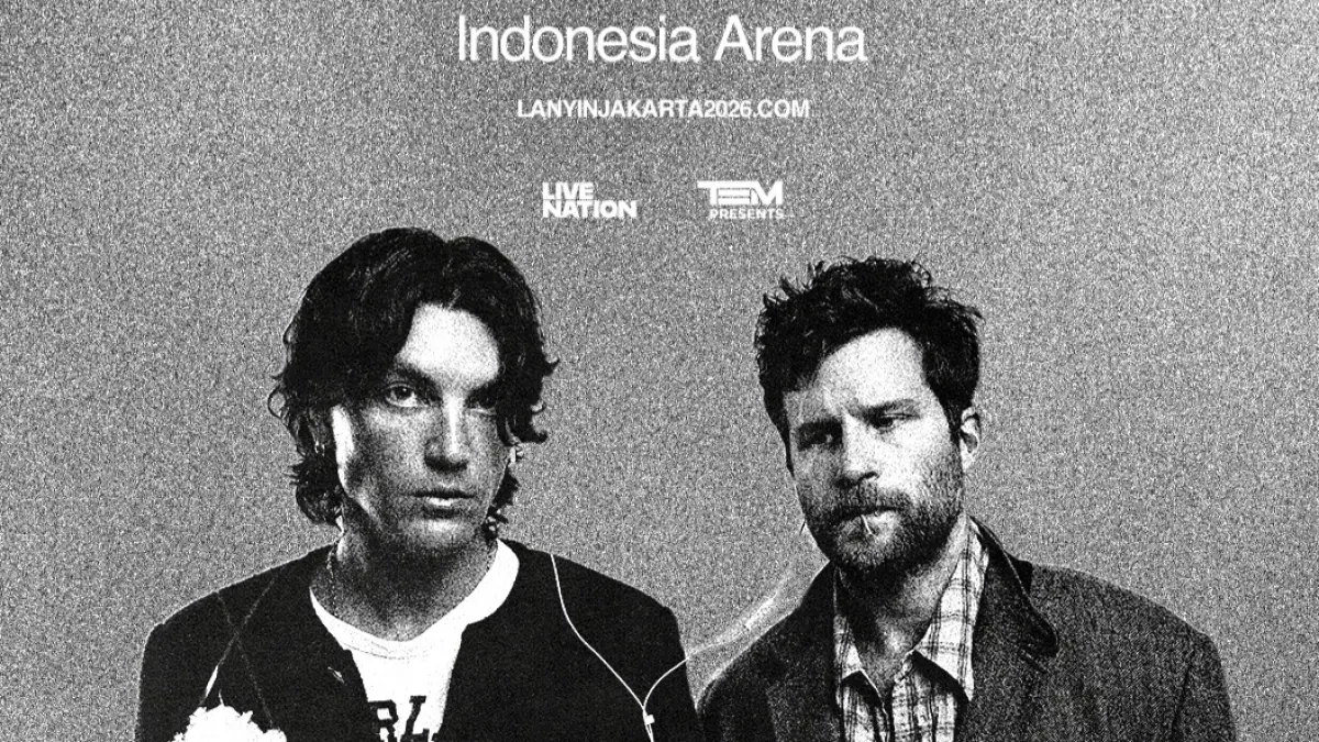 Tiket konser LANY Jakarta 2026 resmi dibuka. (Tiket.com)