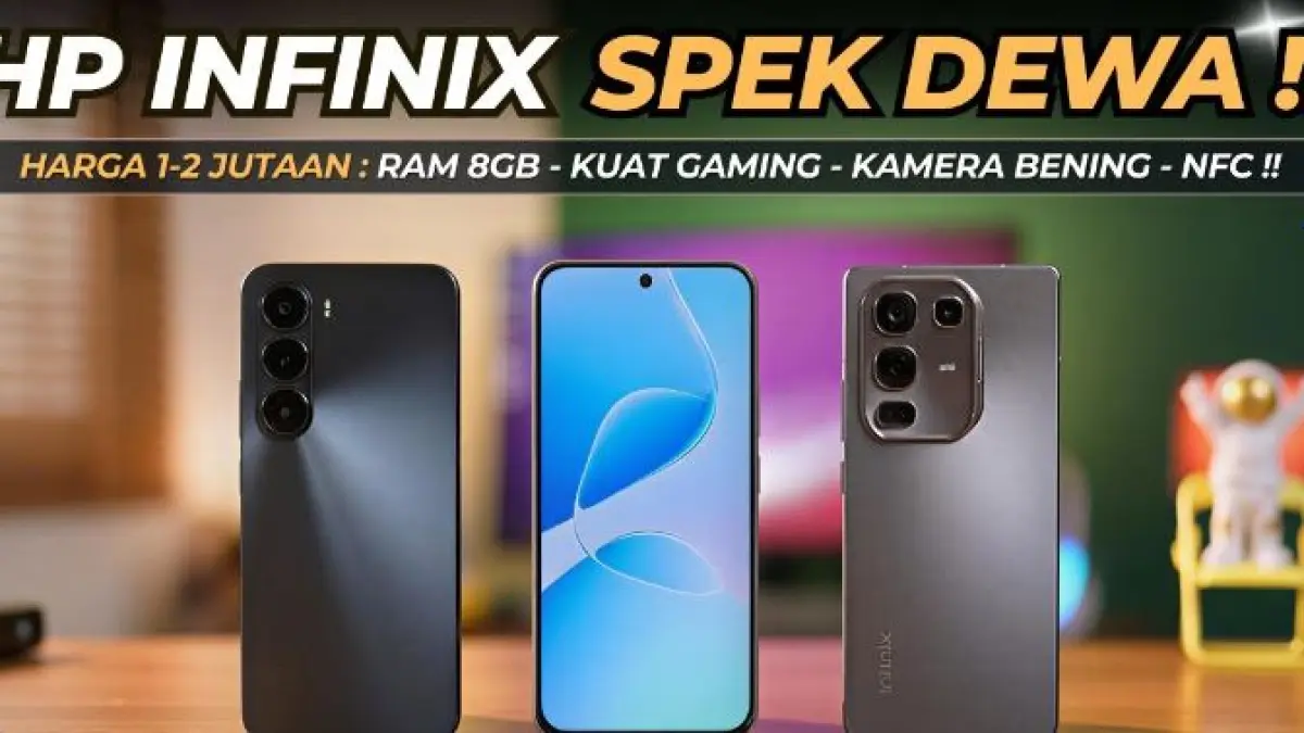 HP Gaming Infinix 1 Jutaan Terbaik 2026. (ILUSTRASI/YOUTUBE ESTECHIN)