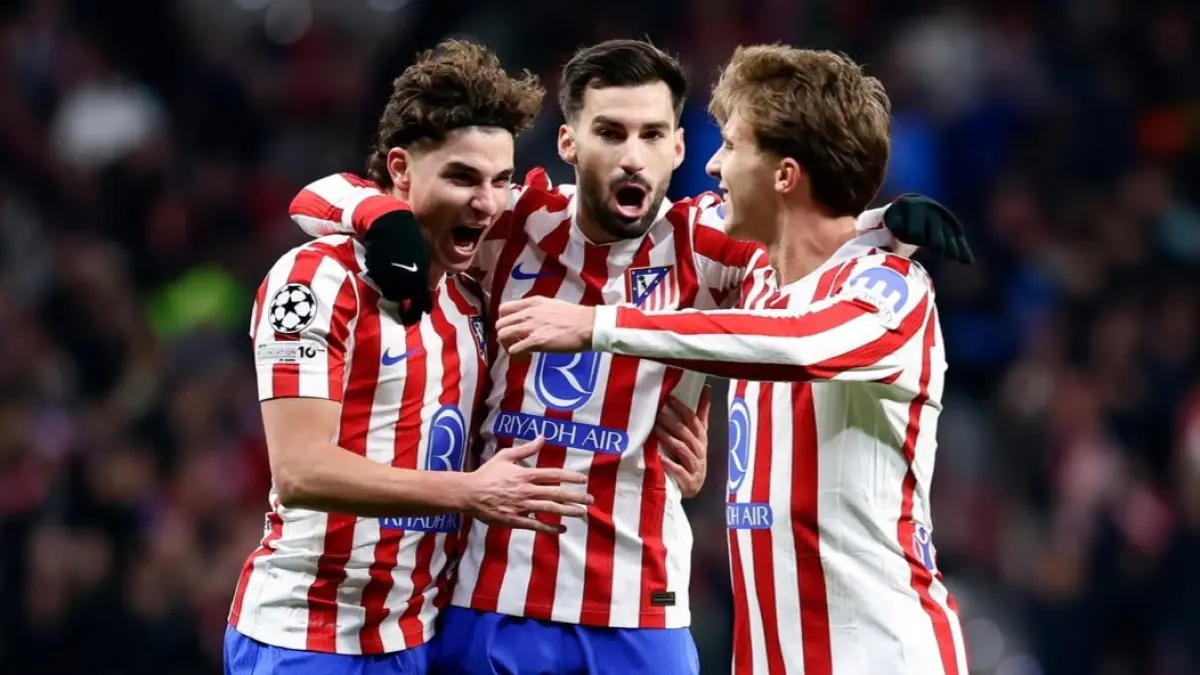 Atletico Madrid lolos ke semifinal Liga Champions usai singkirkan Barcelona agregat 3-2. (ig@atleticomadrid)
