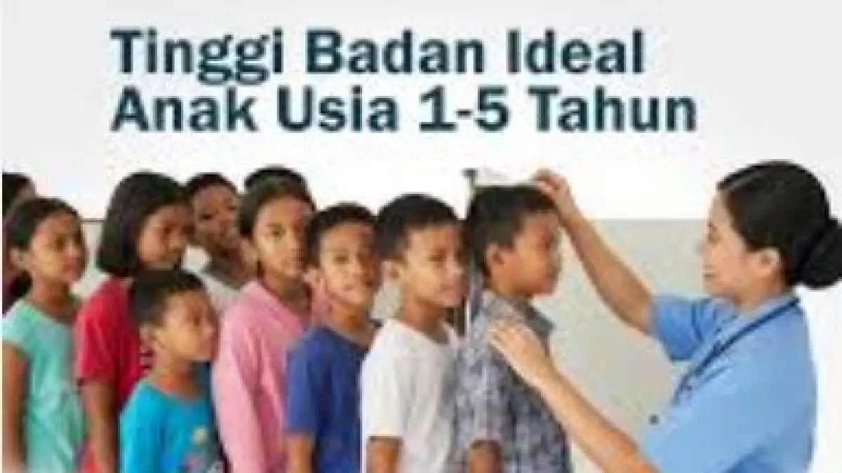 Faktor Penentu Tinggi Badan Anak. (ILUSTRASI)