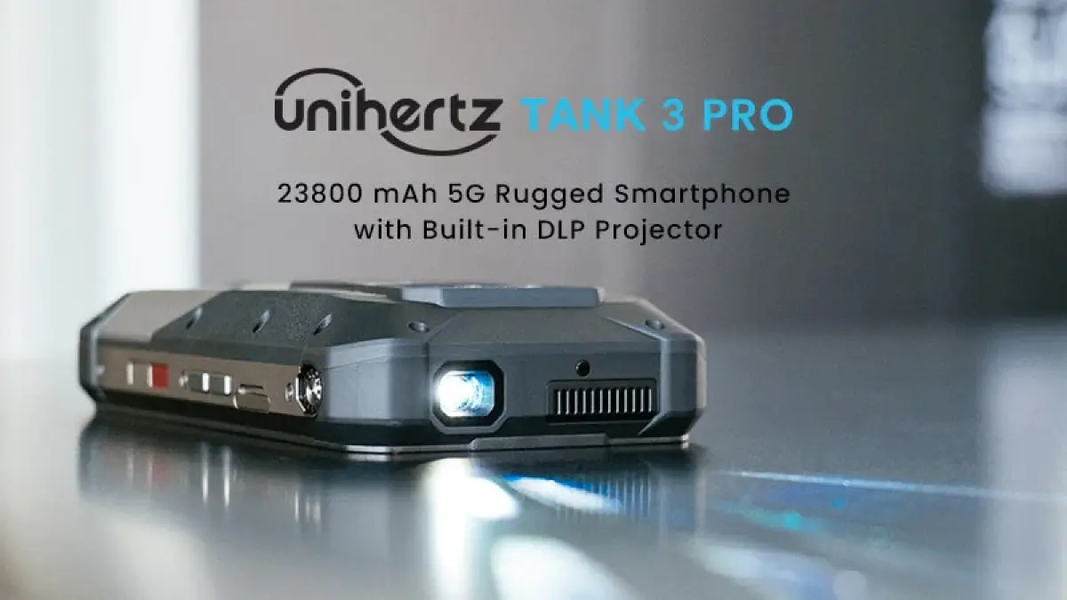 HP tahan banting Unihertz Tank 3 Pro. (YOUTUBE)