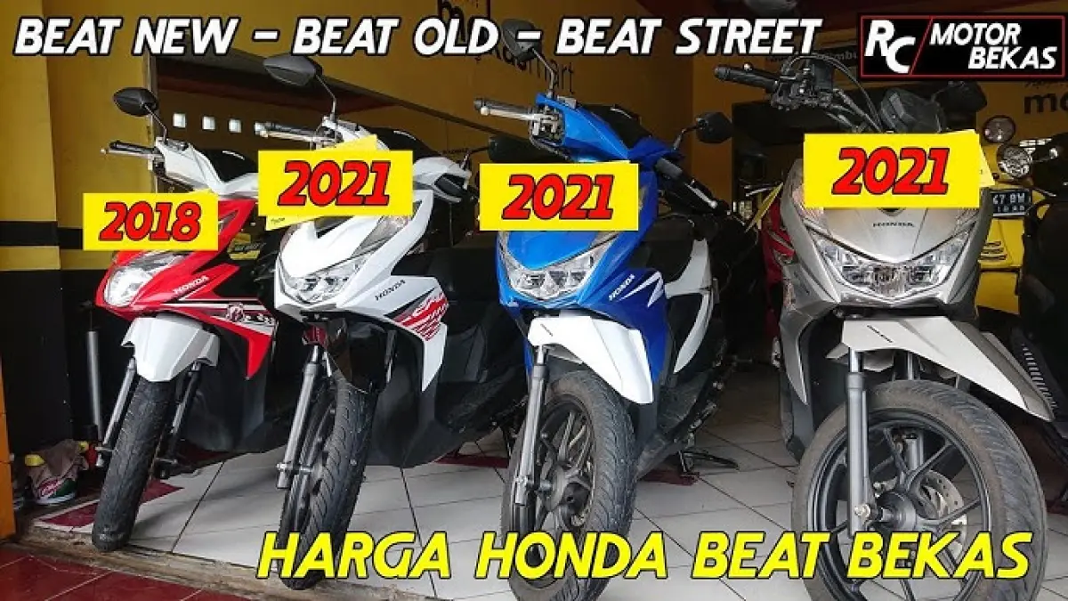 Ilustrasi sepeda motor Honda BeAT bekas. (YOUTUBE)