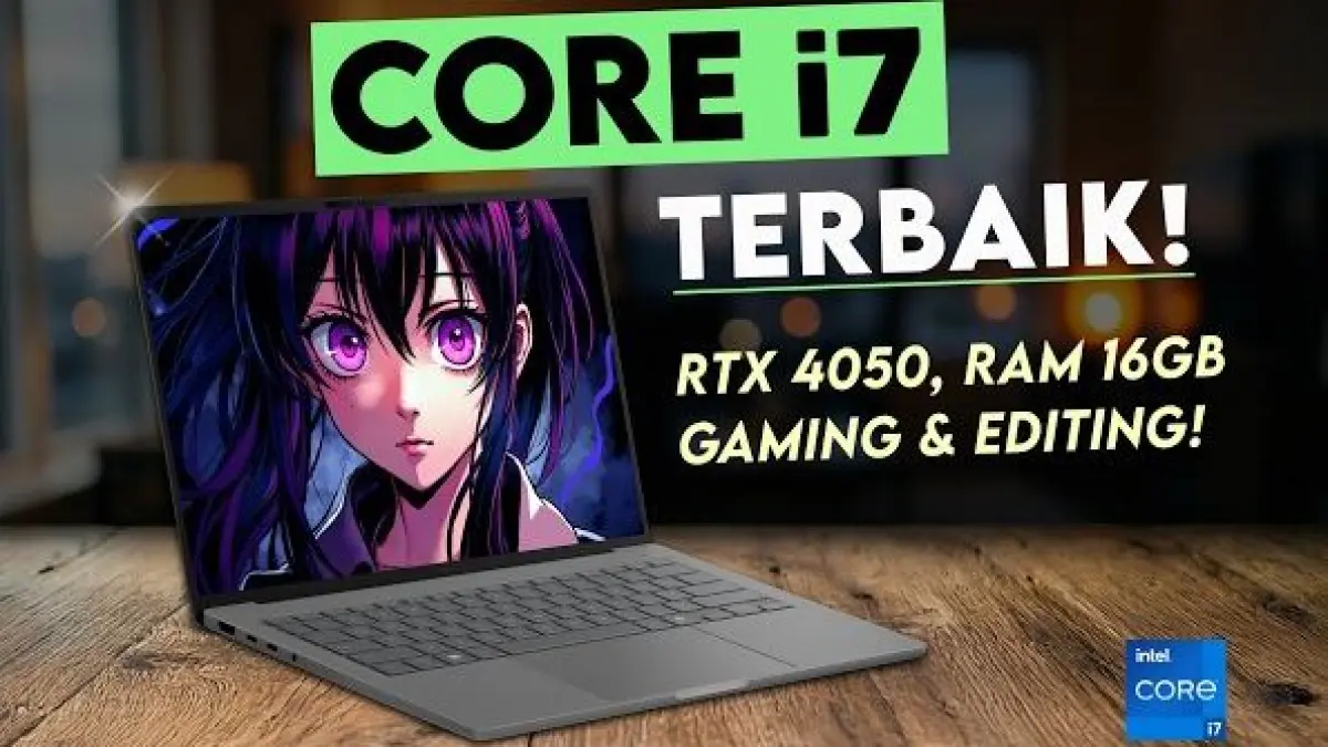 Laptop Core i7 Terbaik 2026. (ILUSTRASi/YOUTUBE)
