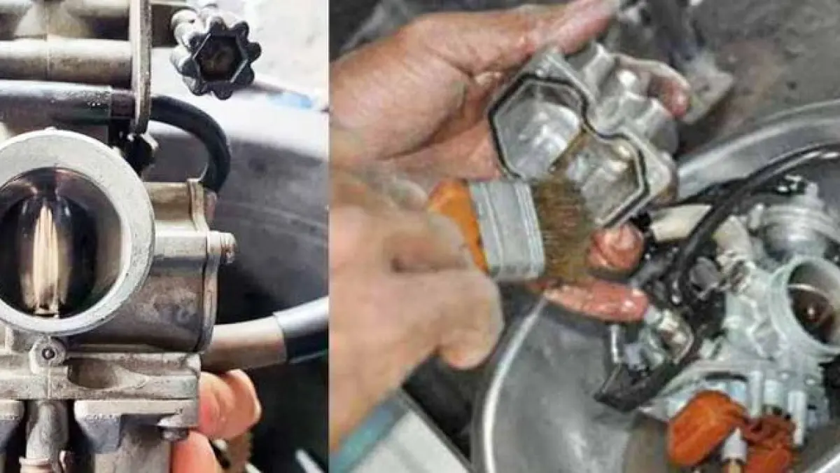 Membersihkan karburator motor sendiri di rumah. (ILUSTRASI/.HONDA)