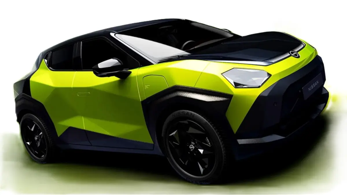 Nissan Juke generasi ketiga bertransformasi menjadi mobil listrik crossover. (CARSCOOPS)
