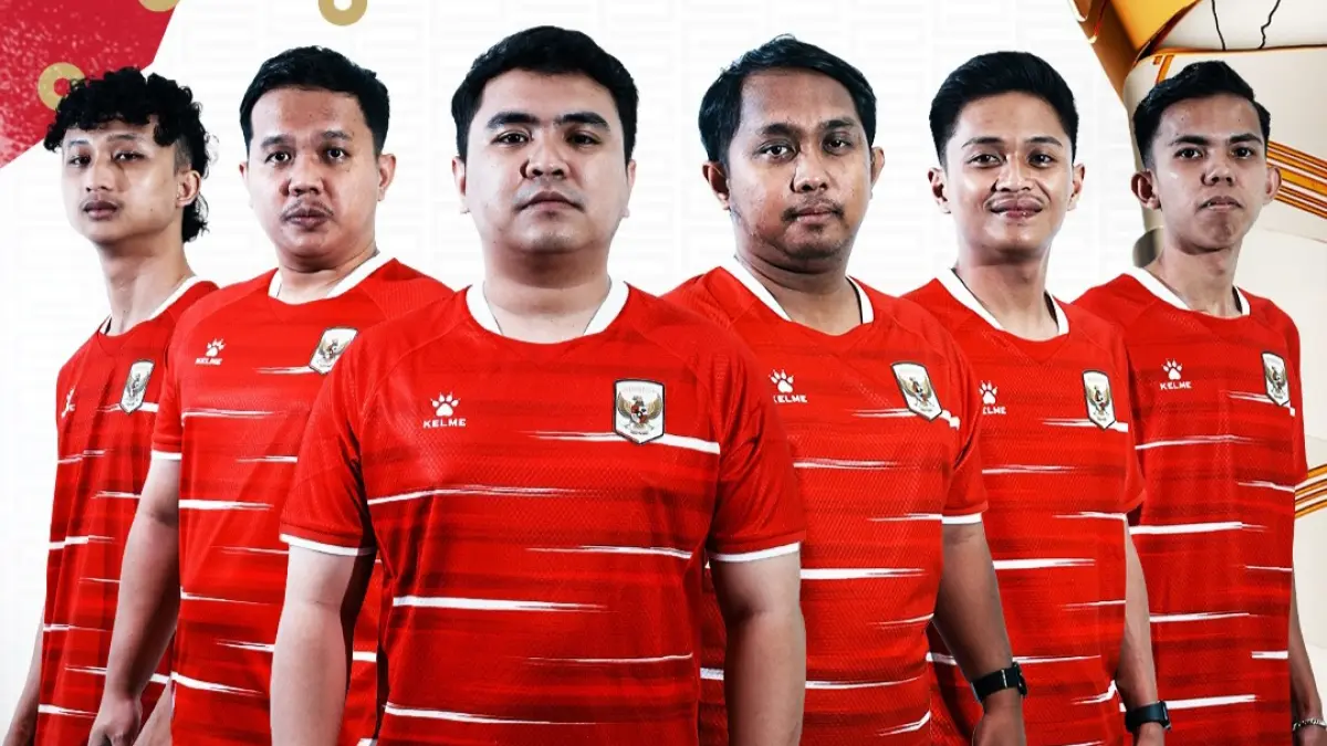 Skuad Timnas eFootball Indonesia.