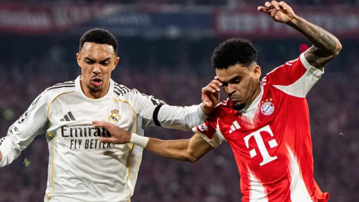 Bayern Munchen menang 4-3 tadi malam.