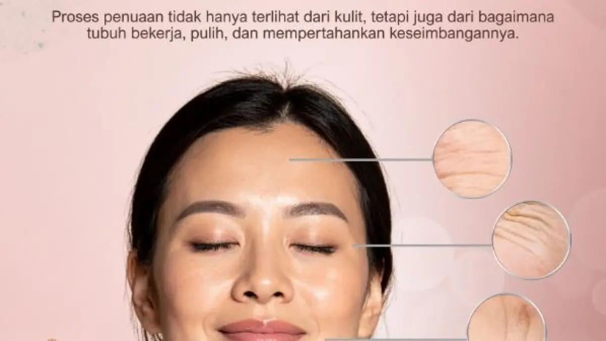 Ilustrasi penuaan tubuh. (ISTIMEWA)